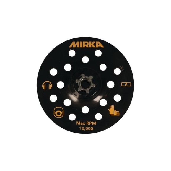 Шлифовальная подошва для PS1437 (125 мм; 17 отв.; M14) MIRKA 9190153001 Шлифовальная подошва для PS1437 (125 мм; 17 отв.; M14) MIRKA 9190153001