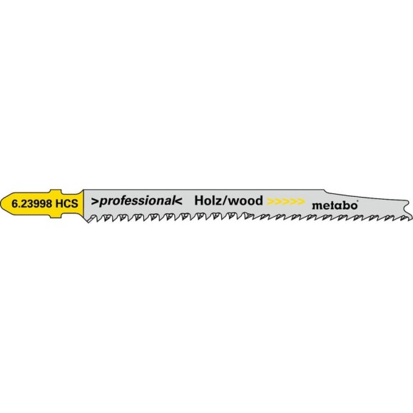 Пилки по дереву T308B (93x2.2 мм, HCS, 5 шт.) Metabo 623998000 Пилки по дереву T308B (93x2.2 мм, HCS, 5 шт.) Metabo 623998000