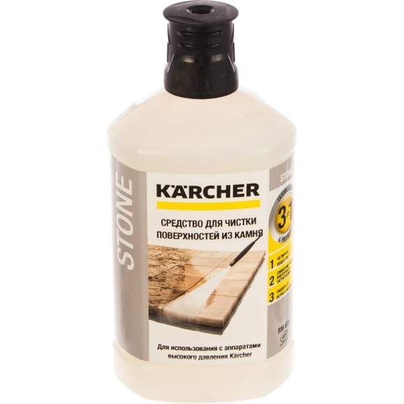 Средство чистящее (1 л) для камня/фасада 3 в 1 Karcher 6.295-765 Средство чистящее (1 л) для камня/фасада 3 в 1 Karcher 6.295-765