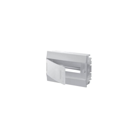 Бокс в нишу ABB Mistral41 12М непрозрачная дверь c клемм, белый 1SLM004101A1103
