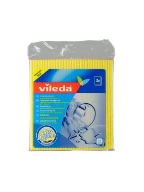 Салфетка губчатая 3 шт VILEDA 124988