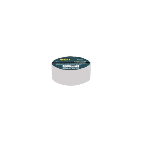 Изолента FIT IT PVC 19 ммх0,13 ммх10 м 1шт белая 11009