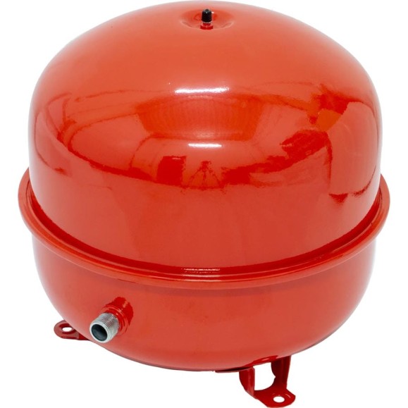 Расширительный бак CAL-PRO 35 л, 4 Бар, 3/4"G, красный, с ножками ZILMET 1300003503