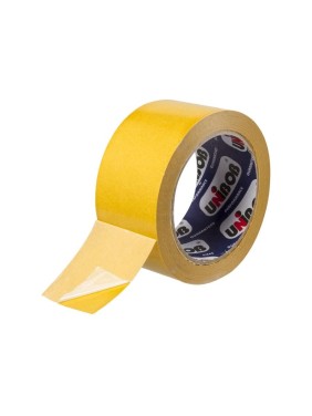 Двусторонняя клейкая лента UNIBOB 38 мм х 25 м 19640 Двусторонняя клейкая лента UNIBOB 38 мм х 25 м 19640