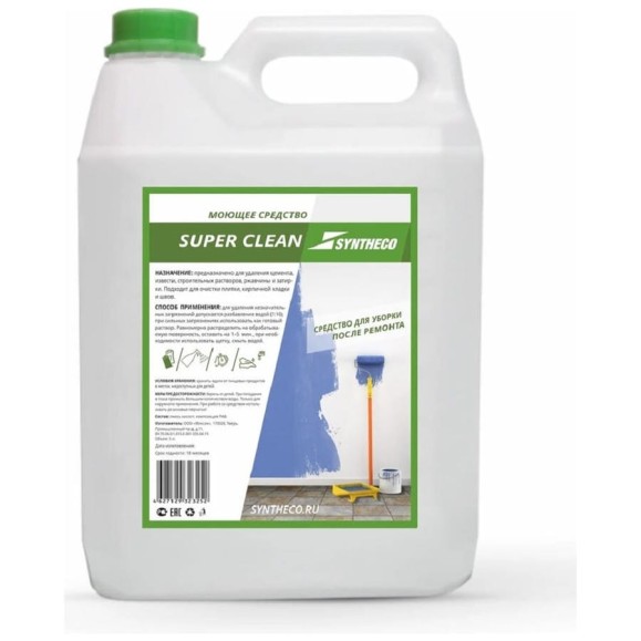 Моющее средство Syntheco Super clean, 5 кг 00000003648 Моющее средство Syntheco Super clean, 5 кг 00000003648