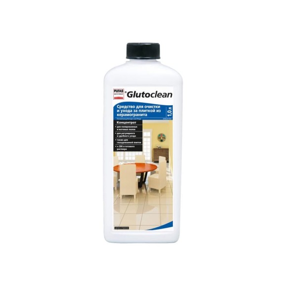 Средство для очистки и ухода за плиткой из керамогранита Glutoclean 035103092 Средство для очистки и ухода за плиткой из керамогранита Glutoclean 035103092