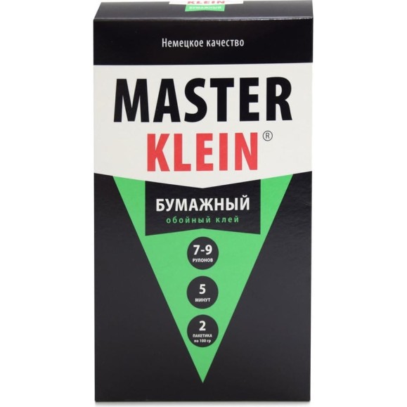 Обойный клей для бумажных обоев Master Klein 200гр жест.пачка 11603223 Обойный клей для бумажных обоев Master Klein 200гр жест.пачка 11603223