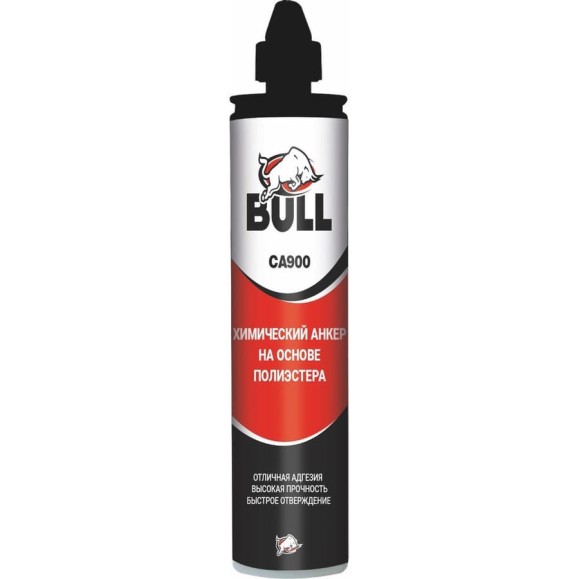 Bull Химический анкер на основе полиэстера CA900 300 мл CA900 Bull Химический анкер на основе полиэстера CA900 300 мл CA900