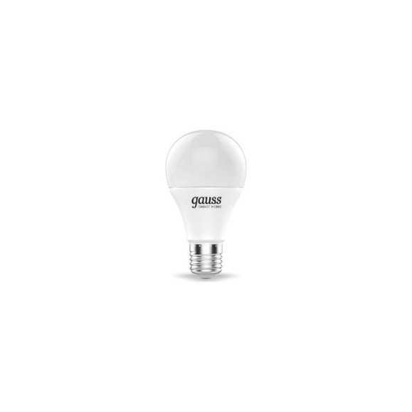 Умная Wi-fi лампочка Gauss, Smart Light RGBW E27 A60 8,5 Вт 2700-6500K, с изменением цвета, управление голосом/смартфоном 1170112 Умная Wi-fi лампочка Gauss, Smart Light RGBW E27 A60 8,5 Вт 2700-6500K, с изменением цвета, управление голосом/смартфоном 1170112