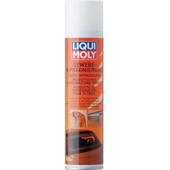 Гидрозащита кожи и текстиля LIQUI MOLY Gewebe-Impragnierung 0,4л 1594 Гидрозащита кожи и текстиля LIQUI MOLY Gewebe-Impragnierung 0,4л 1594