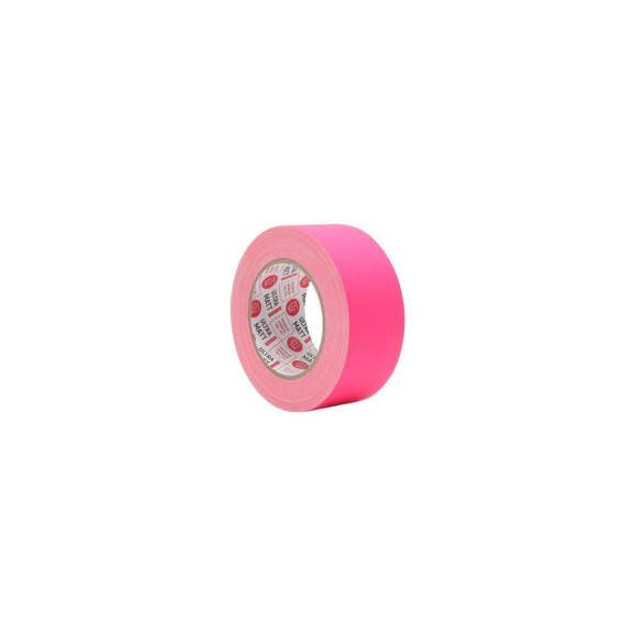 Клейкая лента DGTAPE ultraMATT - Гаффа тейп 50мм/25м - Розовый (светится в ультрафиолете) UMF50/25/P