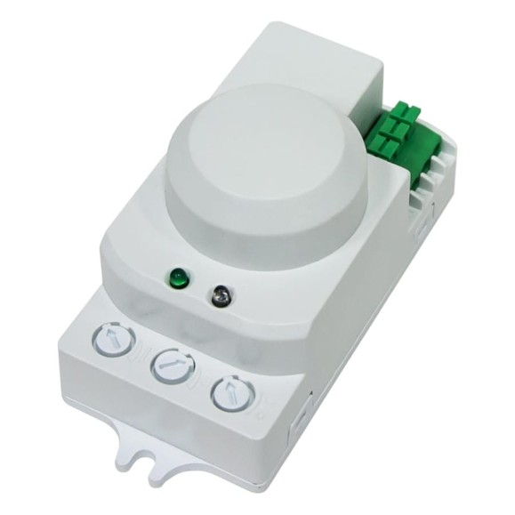 Микроволновый датчик движения Feron SEN40 5.8GHz 230V 1200W 8 м 360 белый 22069 Микроволновый датчик движения Feron SEN40 5.8GHz 230V 1200W 8 м 360 белый 22069