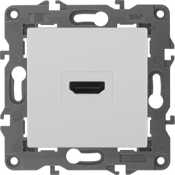 Розетка HDMI ЭРА 14-3114-01 IP20, Elegance, белый Б0034332