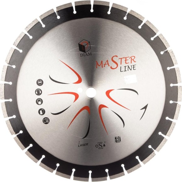Отрезной круг Асфальт Master Line Diam 450x3,4x10x25,4 000529