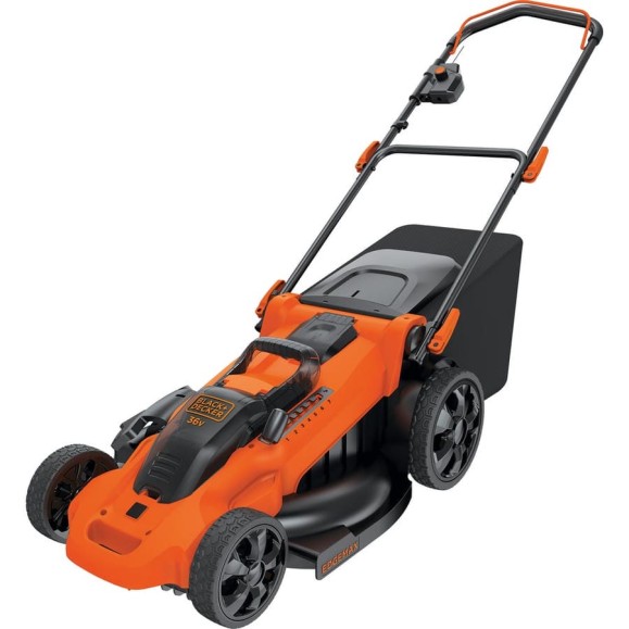 Аккумуляторная колесная газонокосилка 3-в-1 Black+Decker CLMA4820L2 Аккумуляторная колесная газонокосилка 3-в-1 Black+Decker CLMA4820L2