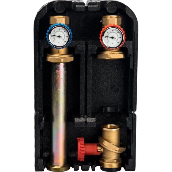 Насосная группа с прямым контуром (1 1/4", без насоса в теплоизоляции, DN 32) STOUT SDG-0001-003201