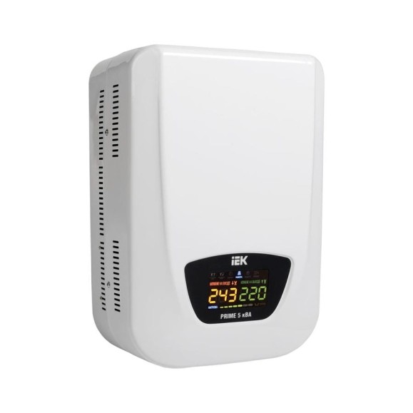 Стабилизатор напряжения IEK Prime 5кВА настенный IVS32-1-05000 300301