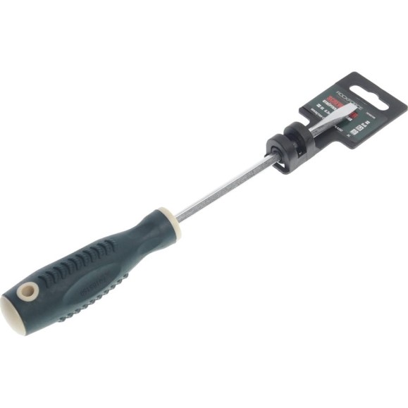 Шлицевая магнитная отвертка Rockforce Profi S2 SL6.5х150мм RF-70165150(28249)