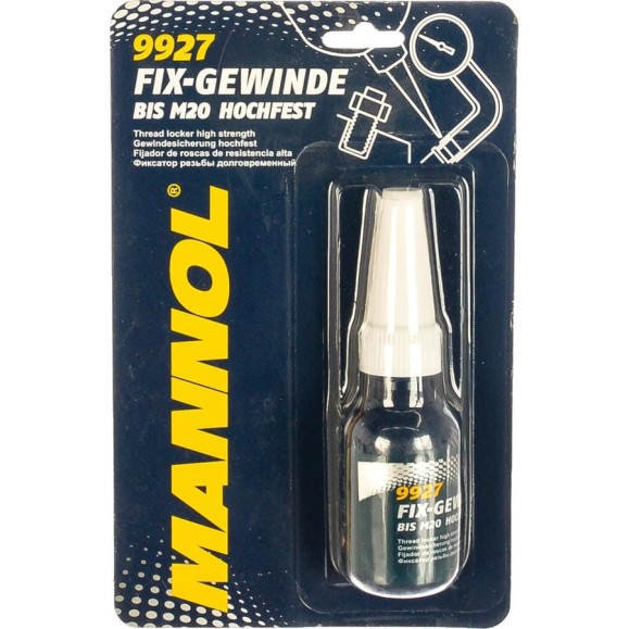 Фиксатор резьбы Mannol Fix-Gewinde Hochfest долговременный 9927 2413 Фиксатор резьбы Mannol Fix-Gewinde Hochfest долговременный 9927 2413