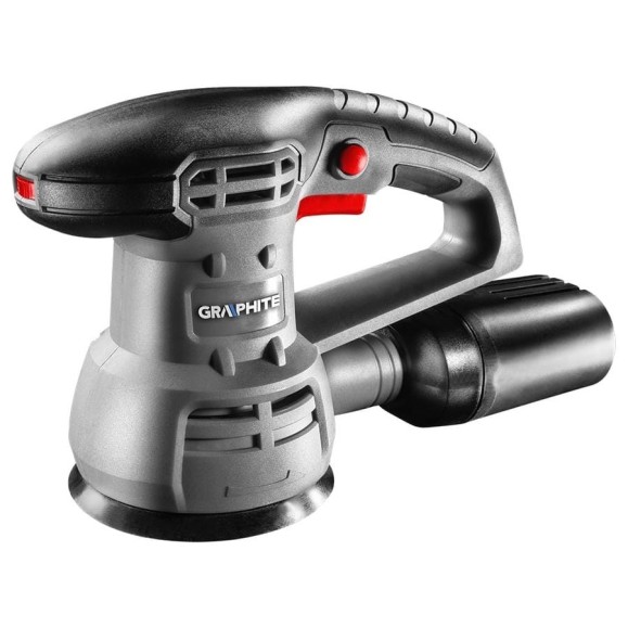 Эксцентриковая шлифовальная машина GRAPHITE 430Вт, диск 125/150 мм 59G347