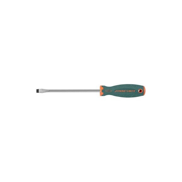 Стержневая шлицевая отвертка Jonnesway ANTI-SLIP GRIP, SL8.0x150 мм D71S8150 Стержневая шлицевая отвертка Jonnesway ANTI-SLIP GRIP, SL8.0x150 мм D71S8150