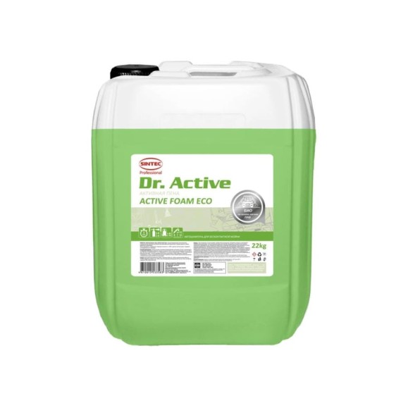 Автошампунь Sintec Dr.Activ Active Foam Eco 22 кг для бесконтактной мойки Обнинскоргсинтез 801725
