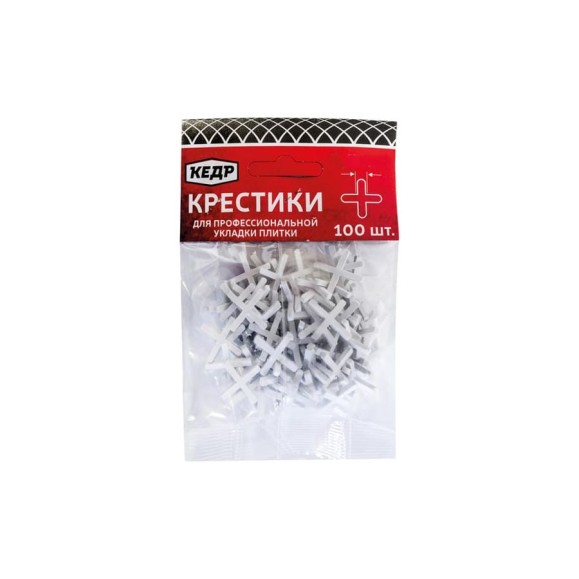 Крестики для плитки 1,0 мм 100 шт. КЕДР 138-0001 134378