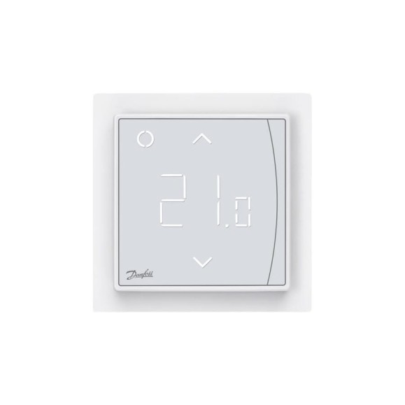 Комнатный термостат Danfoss ECtemp Smart с Wi-Fi подключением полярный белый 088L1140 Комнатный термостат Danfoss ECtemp Smart с Wi-Fi подключением полярный белый 088L1140