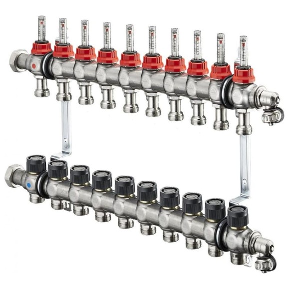 Распределительный коллектор Oventrop 1", Multidis SF 10 1404360