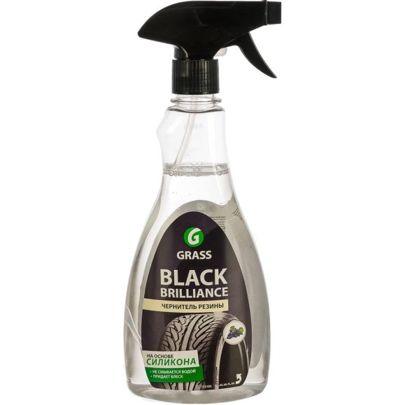 Полироль для шин на силиконовой основе 500 мл Grass Black Brilliance 125105