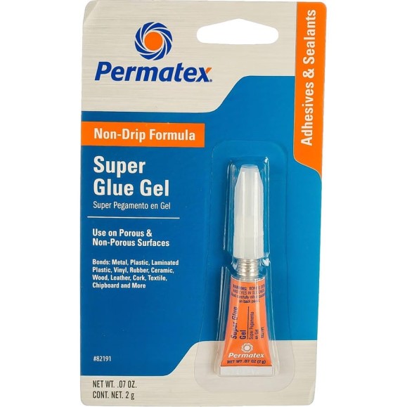 Супер клей PERMATEX СУПЕР ПЕГА гель 2 г. 82191