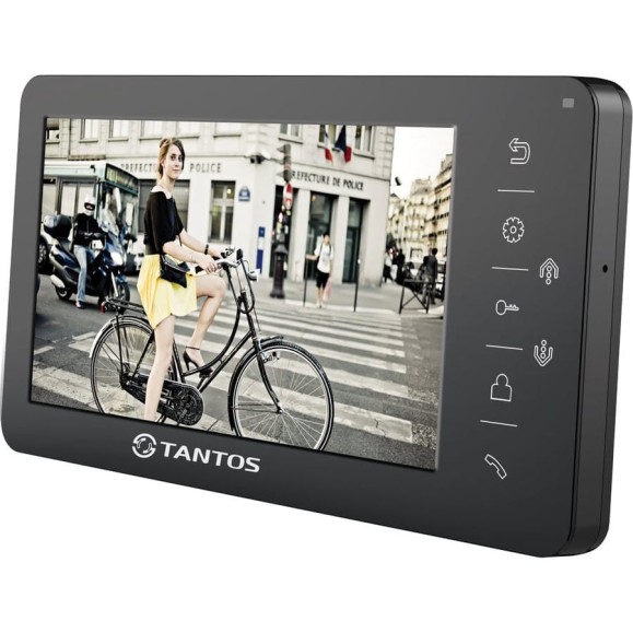 Монитор видеодомофона Tantos Amelie, Black 00-00017728 Монитор видеодомофона Tantos Amelie, Black 00-00017728