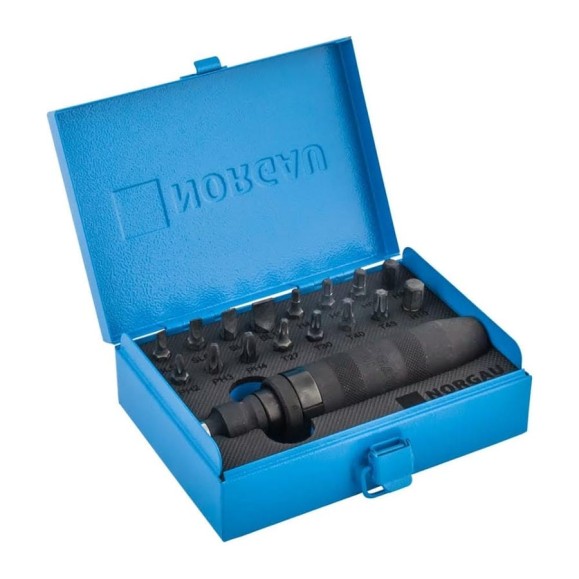 Набор бит с ударной отверткой NORGAU тип NK1900-018 1/2" 062493018