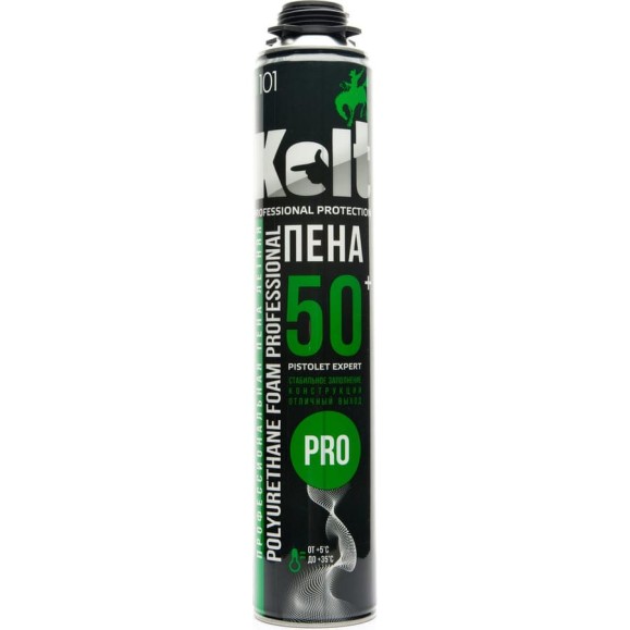 Монтажная пена KOLT 50 летняя, проф 1000 мл K85S50+