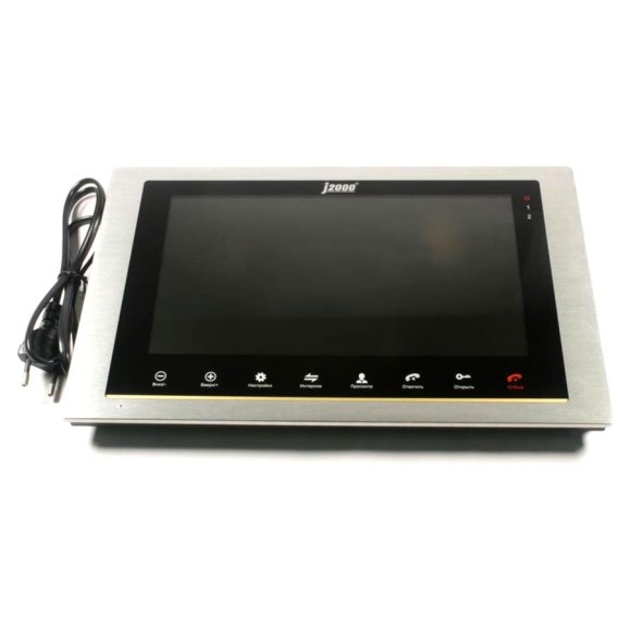 Цветной монитор видеодомофона без трубки hands-free J2000 DF-АНАСТАСИЯ серебро CC000001700