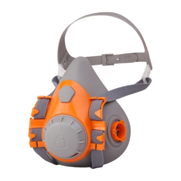 Фильтрующая многоразовая полумаска из силикона 6500 Jeta Safety размер L(большой) 6500-L