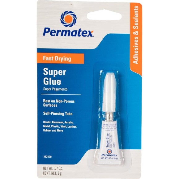 Супер клей PERMATEX СУПЕР ПЕГА 2 гр. 82190
