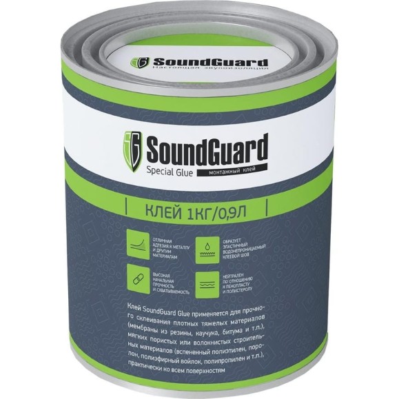 Контактный клей Soundguard 1 кг 551245