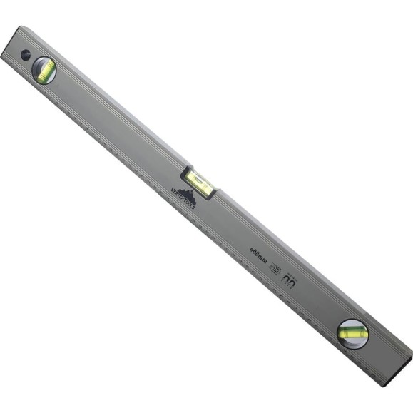 Алюминиевый уровень Vertextools 600мм 3033-600