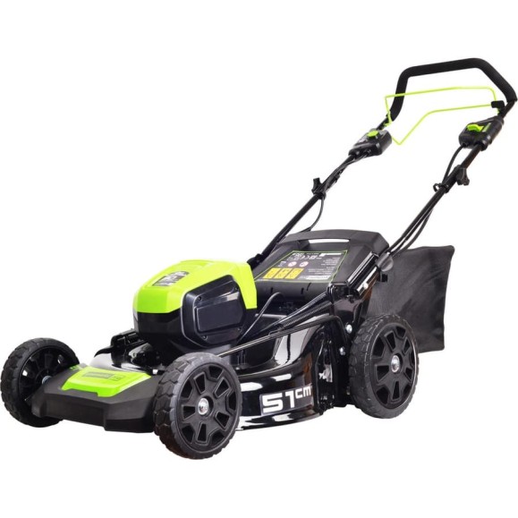 Самоходная аккумуляторная газонокосилка GreenWorks GD80LM51SPK4 80V 2502107UB Самоходная аккумуляторная газонокосилка GreenWorks GD80LM51SPK4 80V 2502107UB