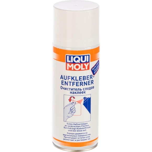 Очиститель следов наклеек LIQUI MOLY Aufkleberentferner 0,4л 2349 Очиститель следов наклеек LIQUI MOLY Aufkleberentferner 0,4л 2349