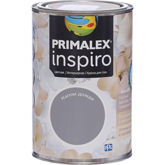 Краска PRIMALEX Inspiro Капли Дождя 420112 Краска PRIMALEX Inspiro Капли Дождя 420112