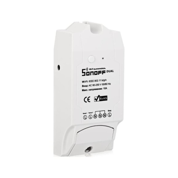 WiFi реле Sonoff DUAL 00-00000732 WiFi реле Sonoff DUAL 00-00000732