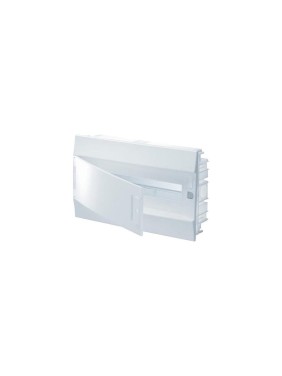 Бокс в нишу ABB Mistral41 18М непрозрачная дверь без клемм белый 1SLM004100A1104