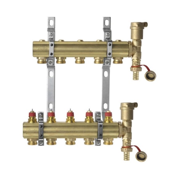 Комплект коллекторов Danfoss FHF-2 set, 5 выходов 088U0705 049502