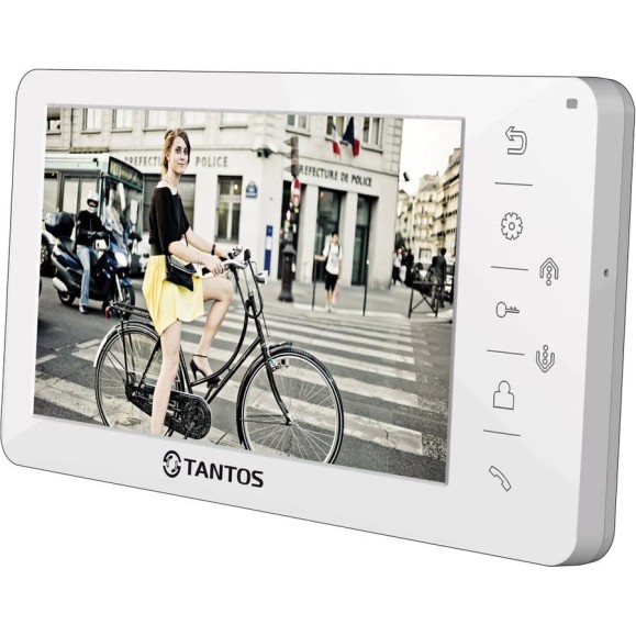 Монитор видеодомофона Tantos Amelie, White 00-00017727
