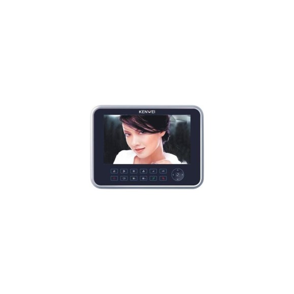 Kenwei Цветной монитор видеодомофона без трубки hands-free KW-129C-W200 СП16282