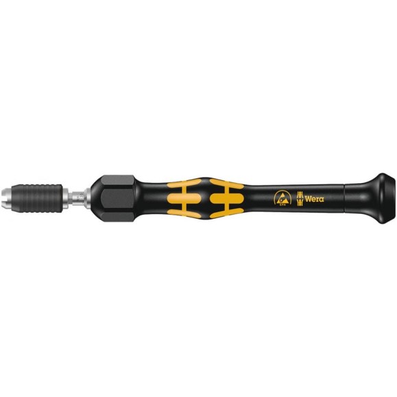 Динамометрическая отвёртка WERA 1430 Kraftform Micro ESD 0,02-0,11 Нм, быстрозажимной патрон WE-074802 Динамометрическая отвёртка WERA 1430 Kraftform Micro ESD 0,02-0,11 Нм, быстрозажимной патрон WE-074802