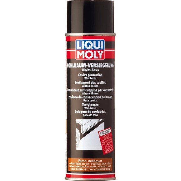 Антикор для пустот кузова LIQUI MOLY Hohlraum-Versiegelung-Spray hellbraun, воск, светло-желтый, 0,5л 6107 Антикор для пустот кузова LIQUI MOLY Hohlraum-Versiegelung-Spray hellbraun, воск, светло-желтый, 0,5л 6107