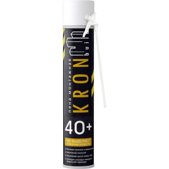 Бытовая монтажная пена Kronbuild 40+ FH400 Бытовая монтажная пена Kronbuild 40+ FH400